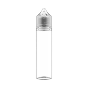 1pc 60ml Chubby Gorilla V3 PET Clear Bottle with Clear Cap