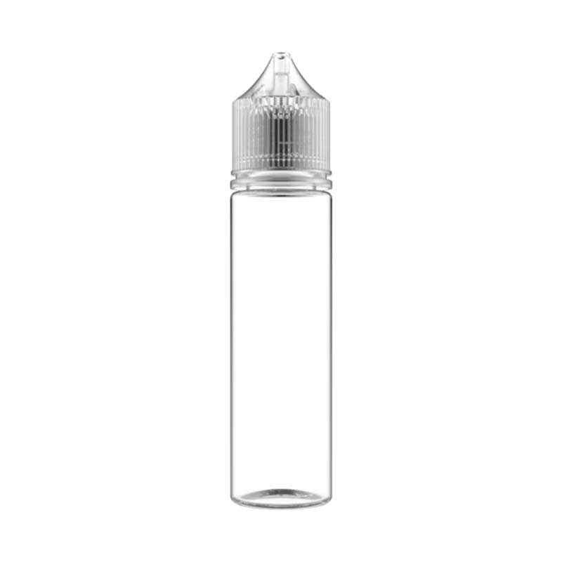 1pc 60ml Chubby Gorilla V3 PET Clear Bottle with Clear Cap