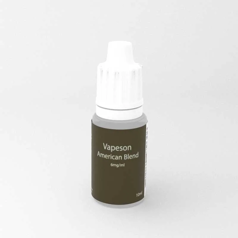 10ml Vapeson American Blend PG50/VG50 - 6mg/ml