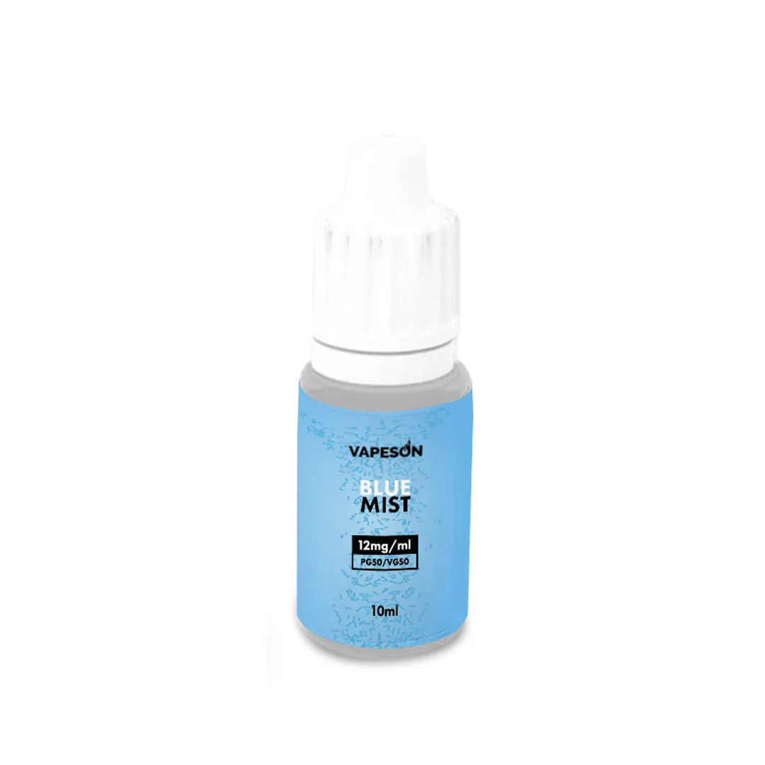 10ml Vapeson Blue Mist PG50/VG50 - 12mg/ml