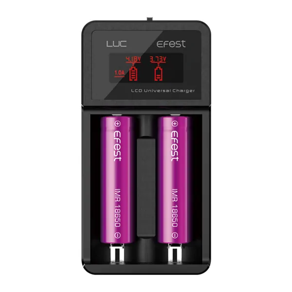 Efest LUC V2 LCD & USB 2 Slots Charger