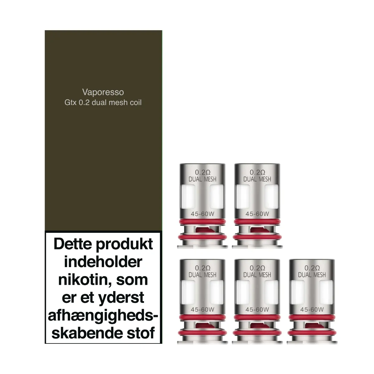VAPORESSO GTX 0.2 Dual Mesh Coil