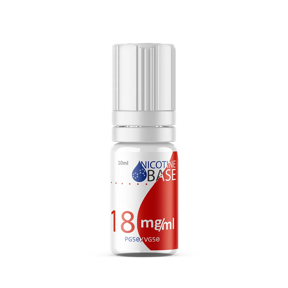 NicotineBase 10ml Nicotine Base PG50/VG50 - Denmark - 18mg