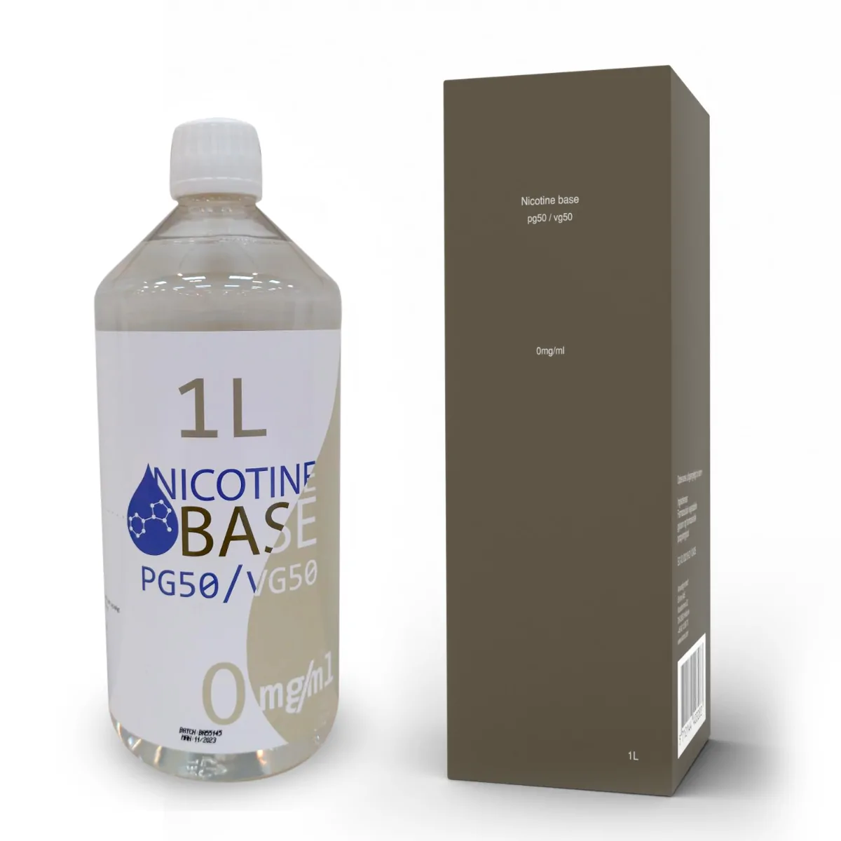 1L Nicotine Base PG50/VG50 - 0mg - Denmark - billede 2