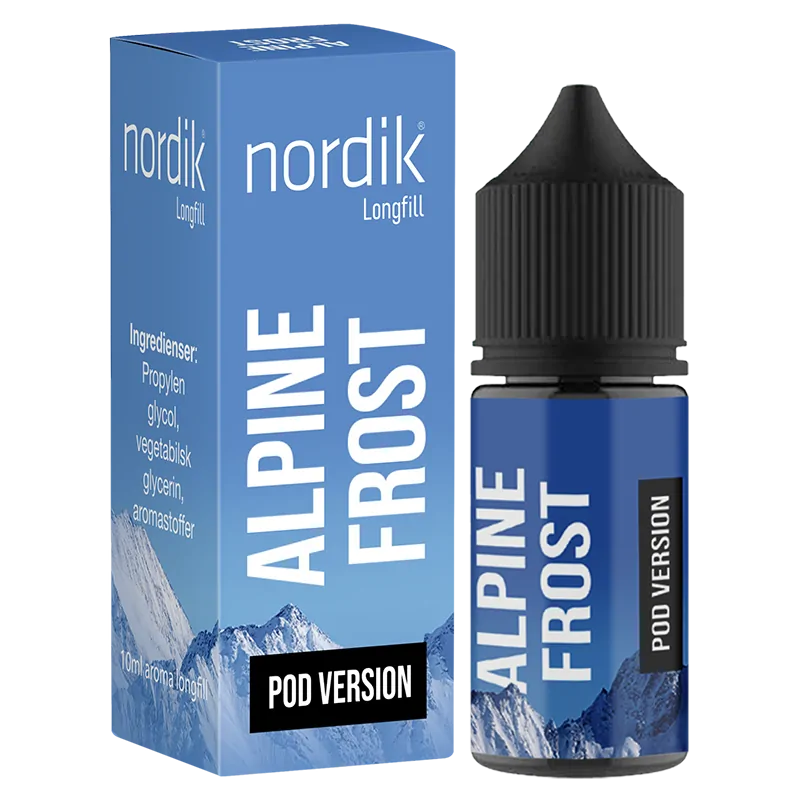 10ml Nordik Alpine Frost Longfill POD Version - billede 2
