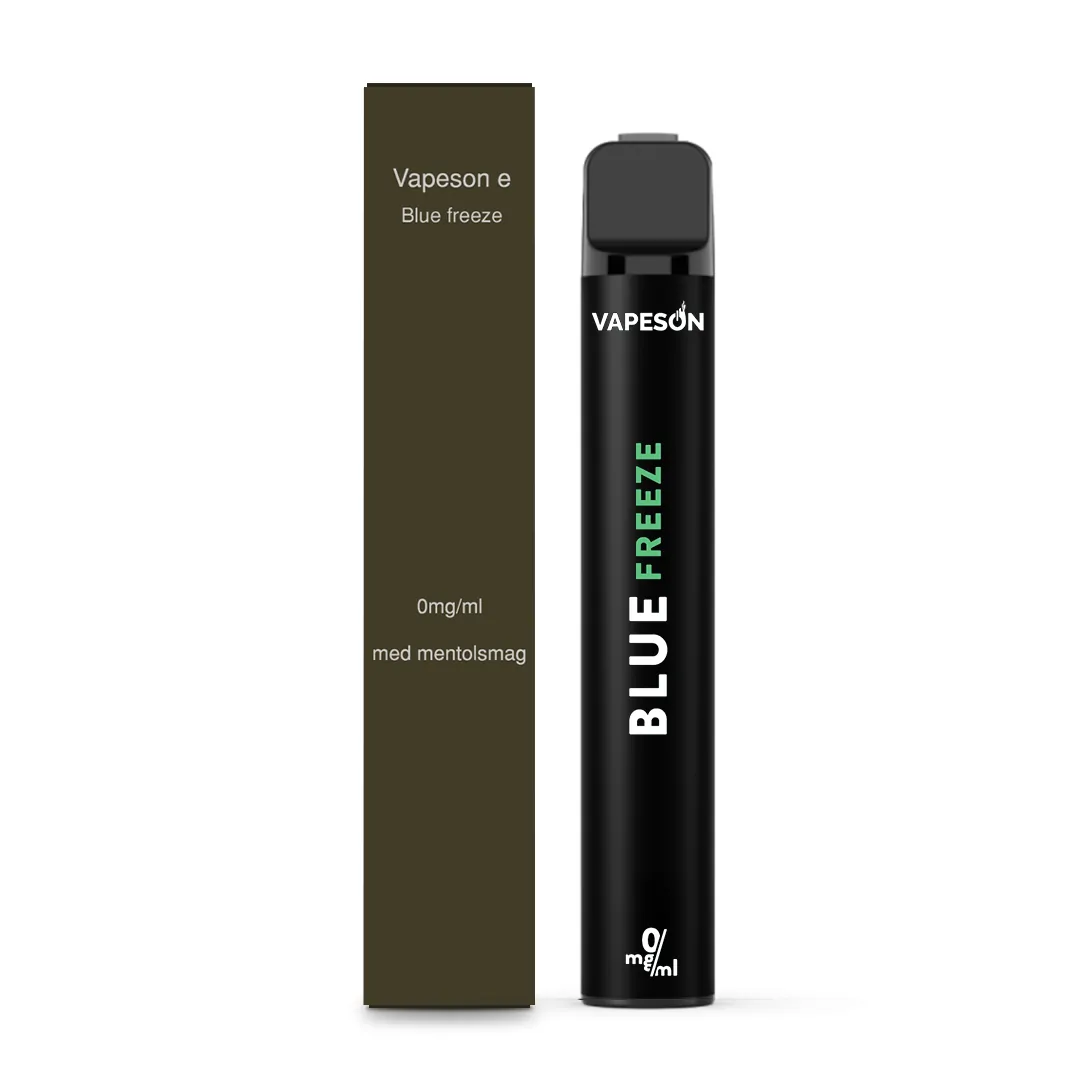 2ml Vapeson E Disposable Blue Freeze 0mg/ml - billede 2